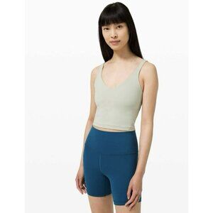 Lululemon Align Tank Green Fern Size 6 EUC